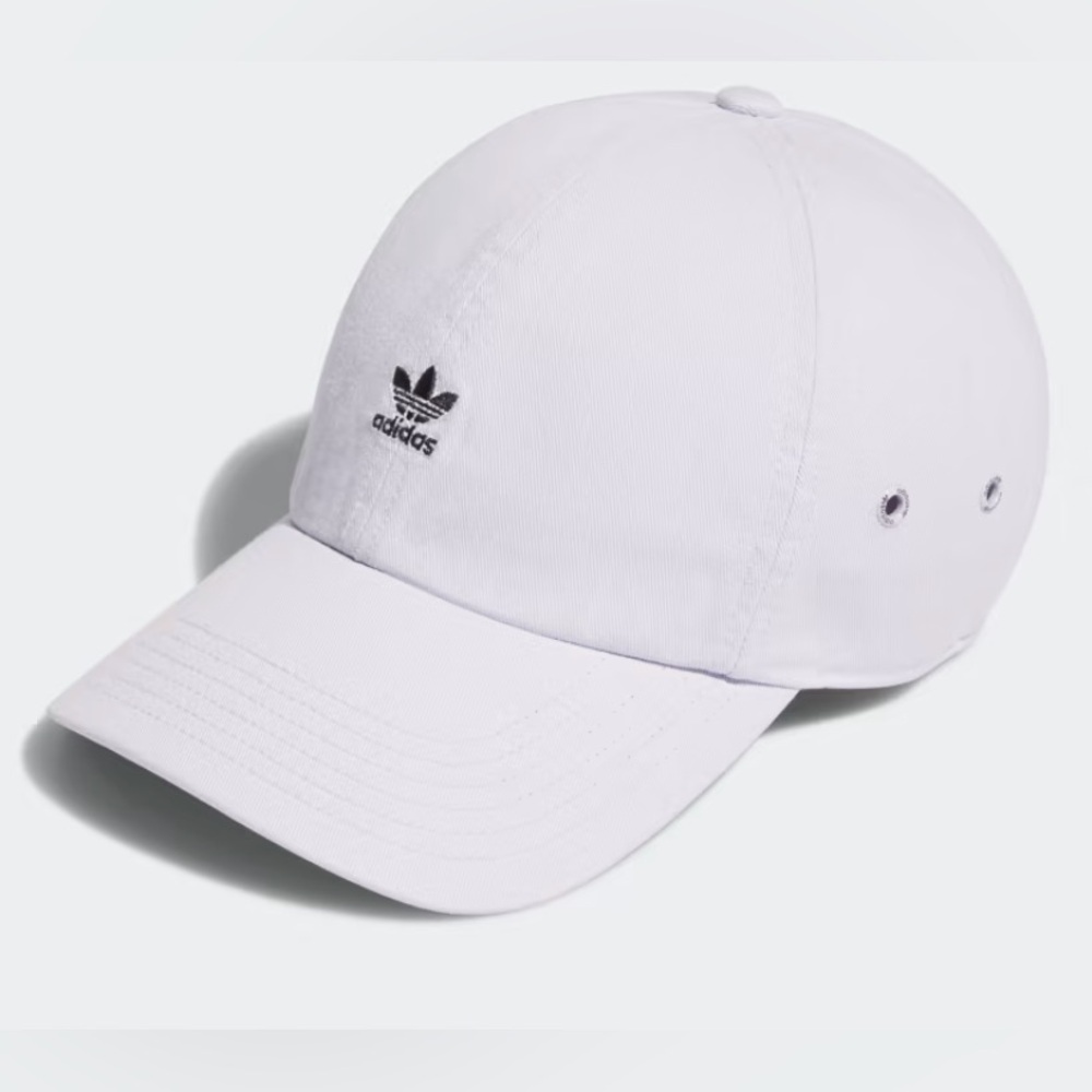 BRAND NEW Adidas Relaxed Mini Logo Hat Cap - White / Black / Silver